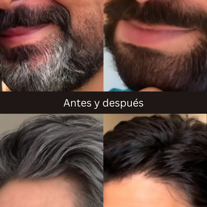 SHAMPOO ANTICANAS/ANTIEDAD CABELLO Y BARBA DE ÓRGANO + NOGAL + ROMERO | 250ML
